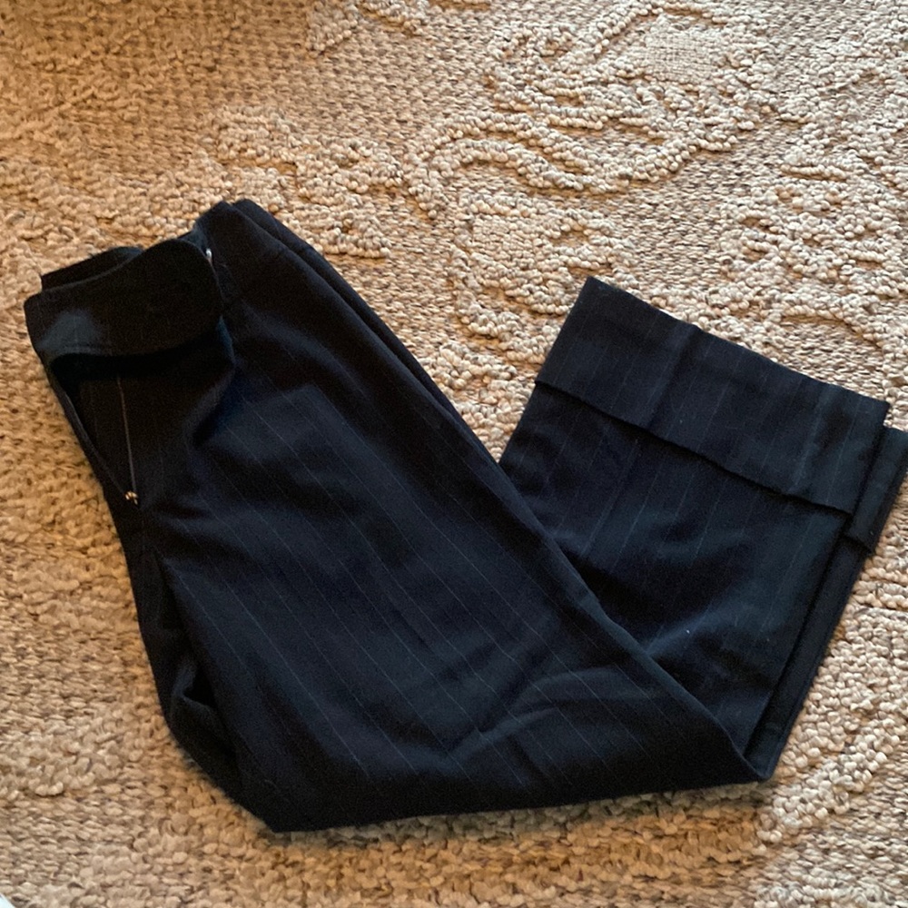 Womens wide leg trouser capri pants brand: Tribu size: 6